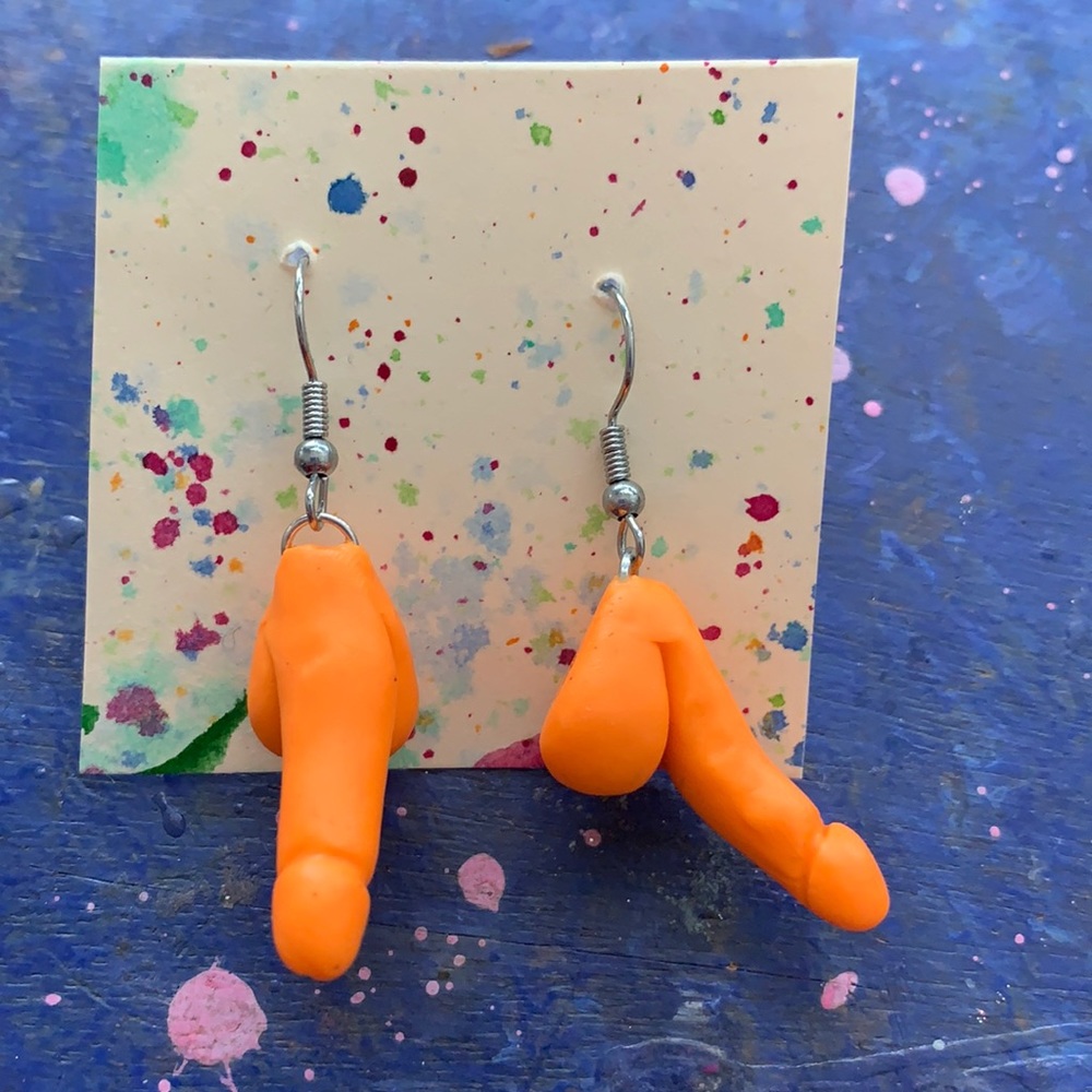 Penis Earrings